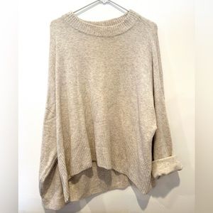 Cream Oversized Sweater